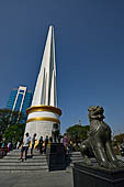 Yangon Myanmar. The  Independence Monument.